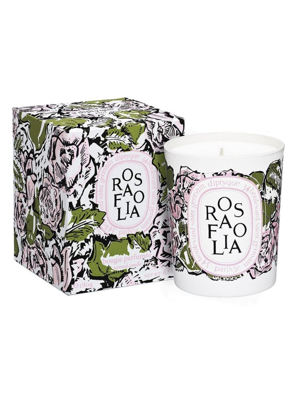 Diptyque Rosafolia Candle Limited Edition Rare Sealed Discontinued 190g